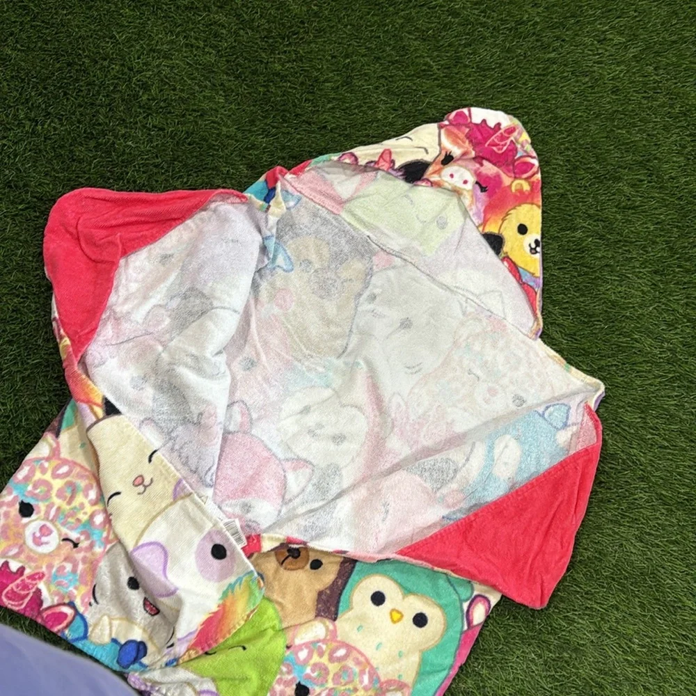 Squishmallows Hooded Bath/Beach Towel